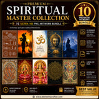 Premium Spiritual Master Collection – 10 Ultra HD PNG Artwork Bundle