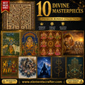Indian Sacred Art Collection | 10 Premium Hindu Devotional Digital Art Prints