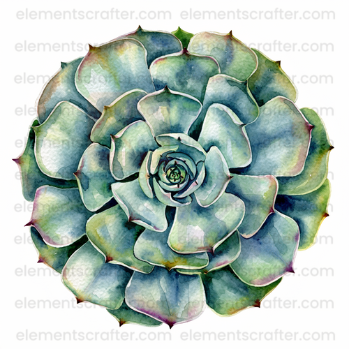 10 Watercolor Flowers PNG Transparent Elements Pack - 6600x6600 px 300 DPI | Digital Download | WCCA-0126 | Bundle-2