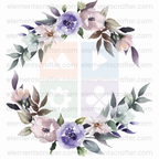 30 Watercolor Flowers PNG Transparent Elements Pack - 6600x6600 px 300 DPI | Digital Download | WCCA-0126 | Bundle-1