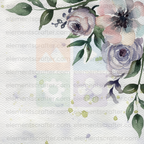 10 Watercolor Flowers PNG Transparent Elements Pack - 6600x6600 px 300 DPI | Digital Download | WCCA-0126 | Bundle-1