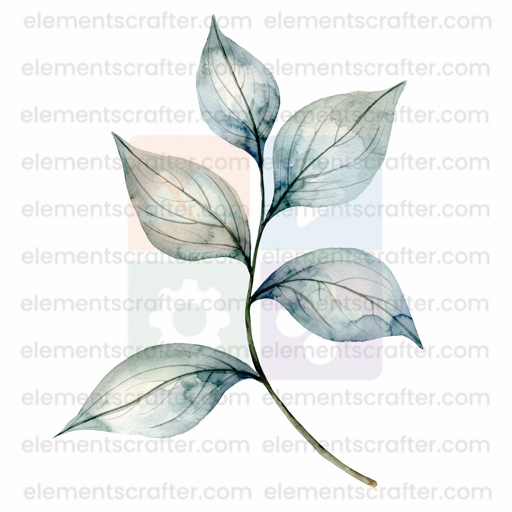 10 Watercolor Flowers PNG Transparent Elements Pack - 6600x6600 px 300 DPI | Digital Download | WCCA-0126 | Bundle-3