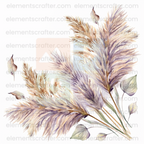 10 Watercolor Flowers PNG Transparent Elements Pack - 6600x6600 px 300 DPI | Digital Download | WCCA-0126 | Bundle-1